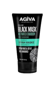 Agiva Aktif Karbon Soyulabilir Siyah Maske 150Ml Agiva Aktif Karbon Soyulabilir Siyah Maske 150Ml