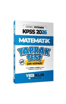 Kpss Genel Yetenek Matematik Çek Kopart Yaprak Test 2026 Kpss Genel Yetenek Matematik Çek Kopart Yaprak Test 2026
