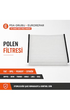 Psa Grubu Eurorepar Polen Filtresi Egea Doblo Fiorino Linea Bipper Nemo Psa Grubu Eurorepar Polen Filtresi Egea Doblo Fiorino Linea Bipper Nemo