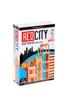 Redka Ahşap Bloklar 50 Parça Eğitici Oyuncak Redka Ahşap Bloklar 50 Parça Eğitici Oyuncak