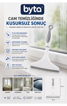 Cam Sileceği Camsil Ergonomik Saplı İz Bırakmayan Cam Temizleme Aparatı Duşakabin, Ayna Ve Cam İçin Cam Sileceği Camsil Ergonomik Saplı İz Bırakmayan Cam Temizleme Aparatı Duşakabin, Ayna Ve Cam İçin