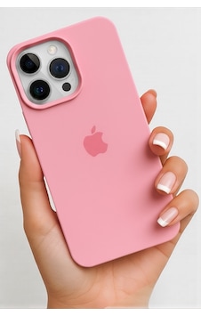 Iphone 16 Pro Uyumlu Kılıf Logolu Lansman Yumuşak Içi Kadife Silikon Kapak Pembe Iphone 16 Pro Uyumlu Kılıf Logolu Lansman Yumuşak Içi Kadife Silikon Kapak Pembe