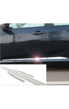Honda Civic 2016 Sonrası Yan Kapı Çıtası Krom