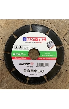 Baytec MKO283 115 MM Turbo İnce Porselen Seramik Kesici Baytec MKO283 115 MM Turbo İnce Porselen Seramik Kesici