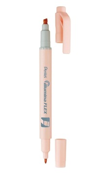 Pentel Marker Kalem İllumina Flex Pastell Orange Slw11p-fe Turuncu Pentel Marker Kalem İllumina Flex Pastell Orange Slw11p-fe Turuncu