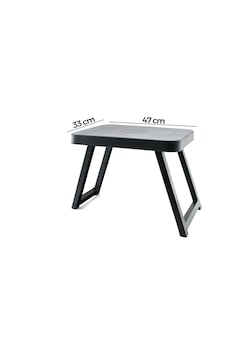 10 Adet Küçük 47x33cm Kamp - Piknik Masası Siyah Plastik Katlanabilir Ayaklı 38cm 5728 10 Adet Küçük 47x33cm Kamp - Piknik Masası Siyah Plastik Katlanabilir Ayaklı 38cm 5728