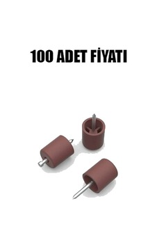 Pls. Çivili Raf Pimi Kahve 100 Adet Kahverengi Pls. Çivili Raf Pimi Kahve 100 Adet Kahverengi