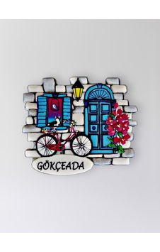 Gökçeada Kabartmalı Magnet 7x6,5 Cm Şehir Magneti Dekoratif Hediyelik Buzdolabı Süsü Kod:1846 Gökçeada Kabartmalı Magnet 7x6,5 Cm Şehir Magneti Dekoratif Hediyelik Buzdolabı Süsü Kod:1846