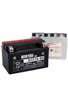 Bs Btx7a-bs Mf 12 V 6.3 Ah 105 A En Moto Bs Btx7a-bs Mf 12 V 6.3 Ah 105 A En Moto