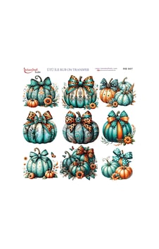 Ütü İle Rub On Transfer Kağıdı 30x30cm Rb-807