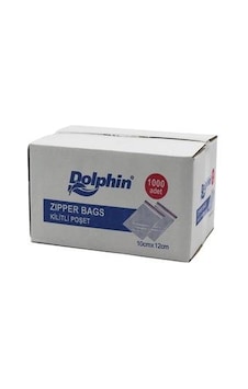 Dolphın Kilitli Torba 10X12 Cm Kutu 10Xpk 100 Lü 1000 Adet Dolphın Kilitli Torba 10X12 Cm Kutu 10Xpk 100 Lü 1000 Adet