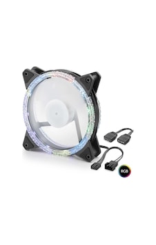 Kasa Fanı Kristal Rgb 12 Cm - Siyah Nd2662 Evimdeyokyok Kasa Fanı Kristal Rgb 12 Cm - Siyah Nd2662 Evimdeyokyok