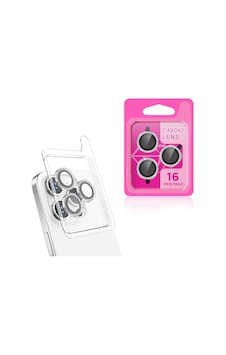 Apple Uyumlu iPhone 16 Pro Max Zore Cl-06 Kamera Lens Koruyucu-gümüş Apple Uyumlu iPhone 16 Pro Max Zore Cl-06 Kamera Lens Koruyucu-gümüş
