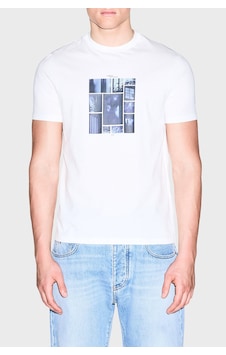 Armani Exchange Baskılı % 100 Pamuk Slim Fit Bisiklet Yaka T Shirt Erkek T Shirt Xm003015 Af10356 U0009 Beyaz Armani Exchange Baskılı % 100 Pamuk Slim Fit Bisiklet Yaka T Shirt Erkek T Shirt Xm003015 Af10356 U0009 Beyaz