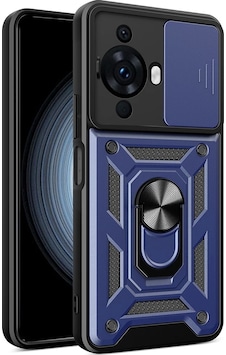 Huawei Nova 12s Kılıf Magnetik Standlı Kamera Korumalı Zore Sürgülü Vega Kapak Huawei Nova 12s Kılıf Magnetik Standlı Kamera Korumalı Zore Sürgülü Vega Kapak