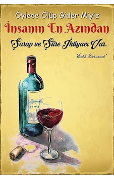 Şiir Temalı Retro Ahşap Poster - 711990323 Şiir Temalı Retro Ahşap Poster - 711990323
