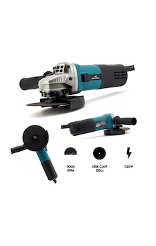 Branzeg BRZ125 125 MM Avuc Taşlama Devirli Spral
