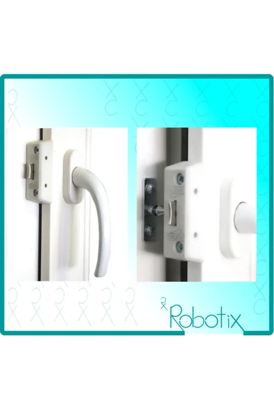 Robotix Beyaz Çocuk Güvenlik Kilidi Robotix Beyaz Çocuk Güvenlik Kilidi