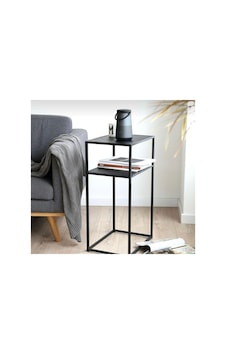 Formvia Modern Loft Tarz 2 Katlı Sehpa Siyah Metal Gövdeli Yan Sehpa Siyah - 803228915 Siyah Formvia Modern Loft Tarz 2 Katlı Sehpa Siyah Metal Gövdeli Yan Sehpa Siyah - 803228915 Siyah