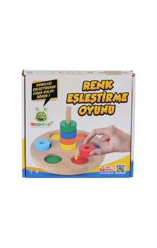 Kr136 Woodoy Renkli Halka Eşleştirme Oyunu Aklby-bsva58 Kr136 Woodoy Renkli Halka Eşleştirme Oyunu Aklby-bsva58