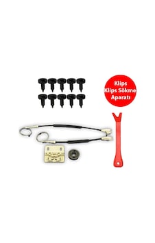 Land Rover Freelander 1996-2006 Sol Arka Cam Kriko Tamir Seti (10 64384185 Land Rover Freelander 1996-2006 Sol Arka Cam Kriko Tamir Seti (10 64384185