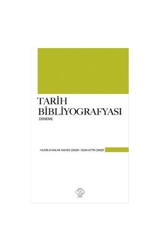 Tarih Bibliyografyası Tarih Bibliyografyası