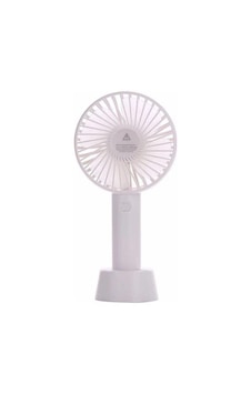 Desingshop Mini Şarjlı Standlı El Vantilatörü Fanı Soğutucu Vanti