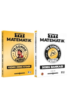 Mert Hoca TYT 70 Günde Matematik Video Ders Kitabı ve TYT Matematik Soru Bankası Seti Mert Hoca TYT 70 Günde Matematik Video Ders Kitabı ve TYT Matematik Soru Bankası Seti