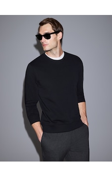 Pierre Cardin Siyah Regular Fit Basic Sweatshirt 50334023-vr046 Pierre Cardin Siyah Regular Fit Basic Sweatshirt 50334023-vr046