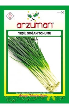 Arzuman Yeşil Taze Soğan Tohumu 10 G Arzuman Yeşil Taze Soğan Tohumu 10 G
