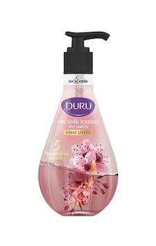Duru Organik İçeriklli Kiraz Çiçeği Sıvı Sabun 500 ml Duru Organik İçeriklli Kiraz Çiçeği Sıvı Sabun 500 ml