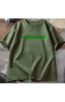 Flood Of Style Tyler The Creator Chromakopia Tour T Shirt Men Casual Cotton Hip Hop Music Fans T-shirt High Yeşil Flood Of Style Tyler The Creator Chromakopia Tour T Shirt Men Casual Cotton Hip Hop Music Fans T-shirt High Yeşil
