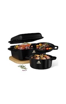 Döküm Set 32cm Tava & 26cm Tencere, Indüksiyon Uyumlu, Dayanıklı Ve Çok Amaçlı Çok Renkli Döküm Set 32cm Tava & 26cm Tencere, Indüksiyon Uyumlu, Dayanıklı Ve Çok Amaçlı Çok Renkli