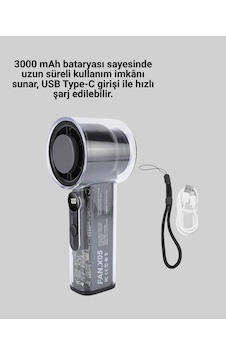 Yüksek - 742 - Hızlı Şarjlı Fan Kamp, Ofis Ve Açık Hava - Csmo-tex - İçin İdeal Yüksek - 742 - Hızlı Şarjlı Fan Kamp, Ofis Ve Açık Hava - Csmo-tex - İçin İdeal