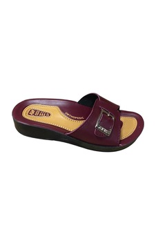 By Aris Kadın Tek Toka Terlik Bordo - 732353067 Bordo