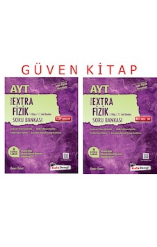 Kafadengi Yayınları Ayt Extra Fizik 1-2 Soru Bankası Seti Kafadengi Yayınları Ayt Extra Fizik 1-2 Soru Bankası Seti