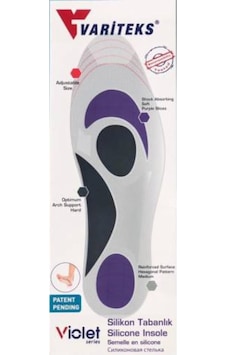 Variteks 591 Violet Silikon Tabanlık Topuk Dikeni Planter Fasit Variteks 591 Violet Silikon Tabanlık Topuk Dikeni Planter Fasit