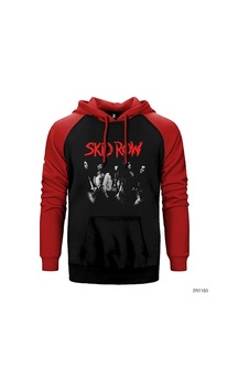 Skidrow Kırmızı Renk Reglan Kol Sweatshirt / Hoodie Skidrow Kırmızı Renk Reglan Kol Sweatshirt / Hoodie