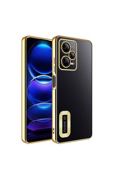Xiaomi Redmi Note 12 5g Kılıf Kamera Korumalı Logo Gösteren Zore Omega Kapak Gold Xiaomi Redmi Note 12 5g Kılıf Kamera Korumalı Logo Gösteren Zore Omega Kapak Gold