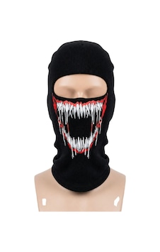 Geesglobal Unisex Canavar Diş Baskılı Balaklava 1 Adet Tek Beden Viskoz Kask İçi Motosiklet Maskesi Renkli Geesglobal Unisex Canavar Diş Baskılı Balaklava 1 Adet Tek Beden Viskoz Kask İçi Motosiklet Maskesi Renkli