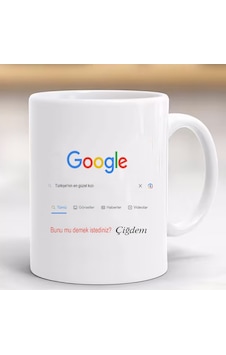 Google Tasarımlı Tükiyenin En Güzel Kızı Porselen ve Kulplu Barda Google Tasarımlı Tükiyenin En Güzel Kızı Porselen ve Kulplu Barda