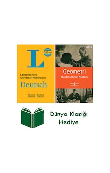 Langenscheidt Türkçe - Almanca / Almanca - Türkçe + Geometri + Dünya Klasiği Hediye