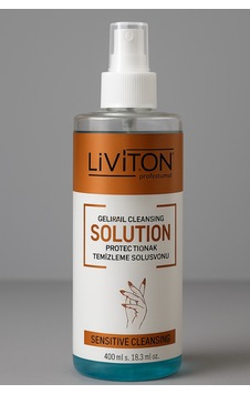 Liviton Professional Lıvıton Solution Protez Tırnak Temizleme Solüsyonu 400 Ml