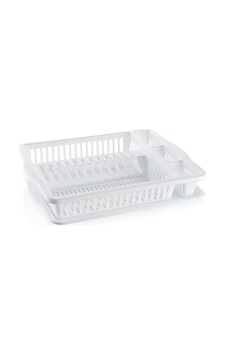 Plastik Bulaşık Sepeti, Tek Katlı Tabaklık, Bulaşıklık Gri Plastik Bulaşık Sepeti, Tek Katlı Tabaklık, Bulaşıklık Gri