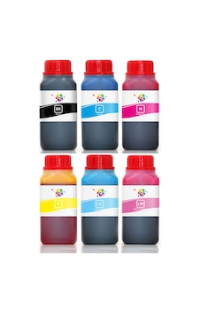 QC Epson L800 L805 L850 L1800 Uyumlu EKONOMİK Mürekkep Seti 250ml 6 Renk