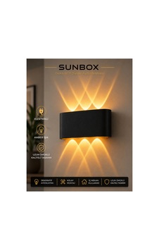 Elektrikli Amber Işık Dekoratif Modern Duvar Aydınlatma Lambası Diğer