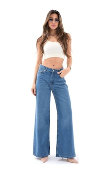 Meleners 7418 Kot Pantolon-mavi Mavi