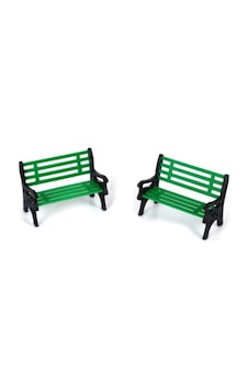 Delrey Plastik Maket Bank Yeşil 1/25 2'li