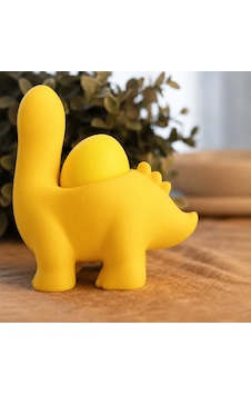 3d Baskı Dinozor Yumurtalık - Sevimli Eggosaurus Yumurta Tutucu-sarı 3d Baskı Dinozor Yumurtalık - Sevimli Eggosaurus Yumurta Tutucu-sarı