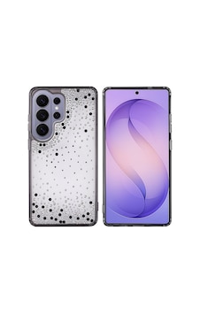 Maks Technology Samsung Galaxy Uyumlu S26 Ultra Kılıf Airbag Tasarımlı Damla Taşlı Şeffaf Mkst Pera Silikon Kapak - Siyah Maks Technology Samsung Galaxy Uyumlu S26 Ultra Kılıf Airbag Tasarımlı Damla Taşlı Şeffaf Mkst Pera Silikon Kapak - Siyah